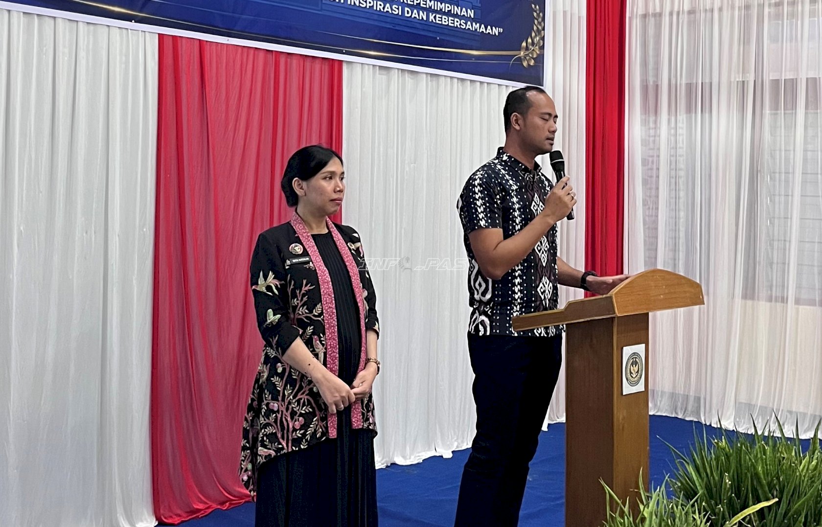 Rutan Barabai Lepas I Komang Suparta dengan Penuh Keakraban