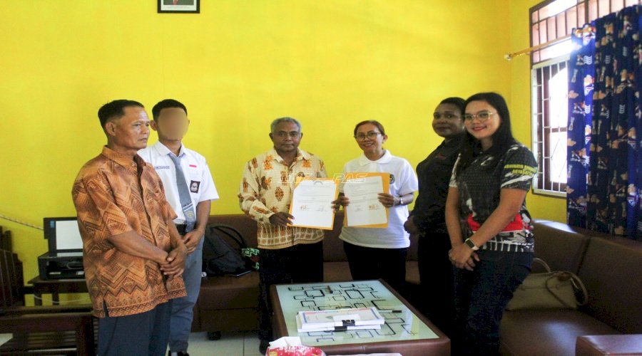 LPKA Manokwari dan SMAN 1 Warmare Sepakati PKS Keberlanjutan Pendidikan Anak Binaan
