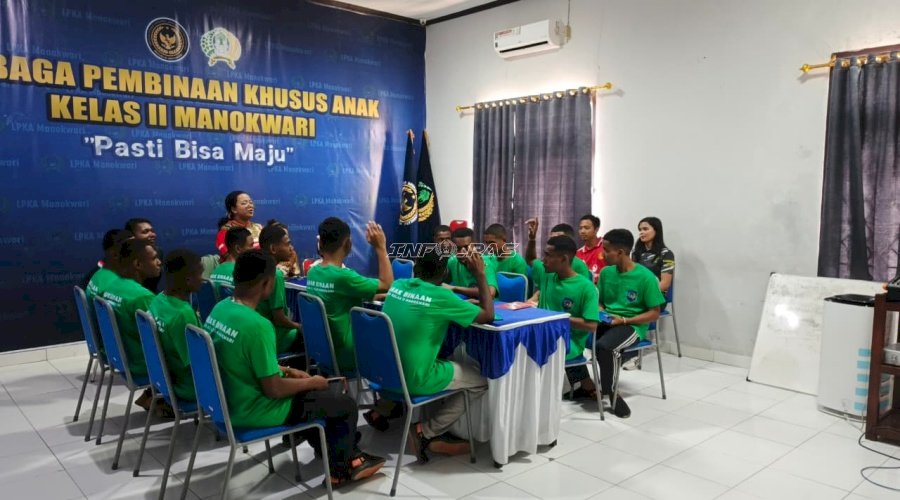 Sambut Semester Baru, LPKA Manokwari Laksanakan Kontrak Belajar bersama PKBM Penabur 
