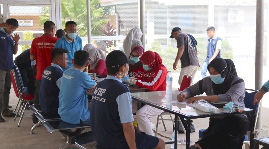 Lapas Batulicin Perkuat Deteksi Dini TBC melalui Tracing Terintegrasi CKG Lanjutan