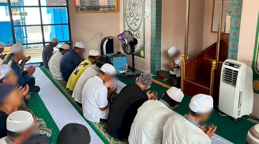 Rutan Marabahan Gelar Salat Istisqa, Panjatkan Doa di Tengah Kondisi Cuaca Ekstrem Kalimantan