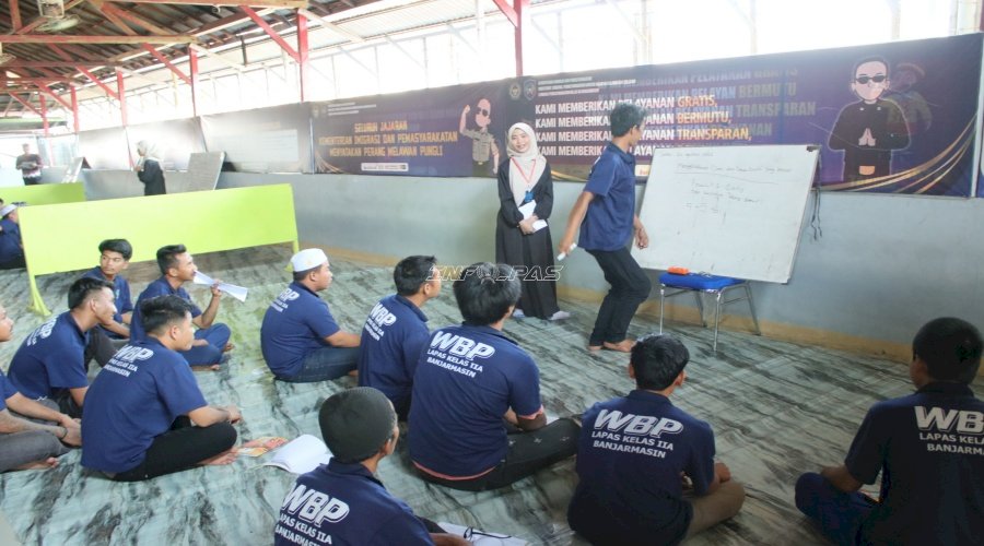 Lapas Banjarmasin dan PKBM Azzahra Perkuat Pendidikan Warga Binaan melalui Program Kesetaraan