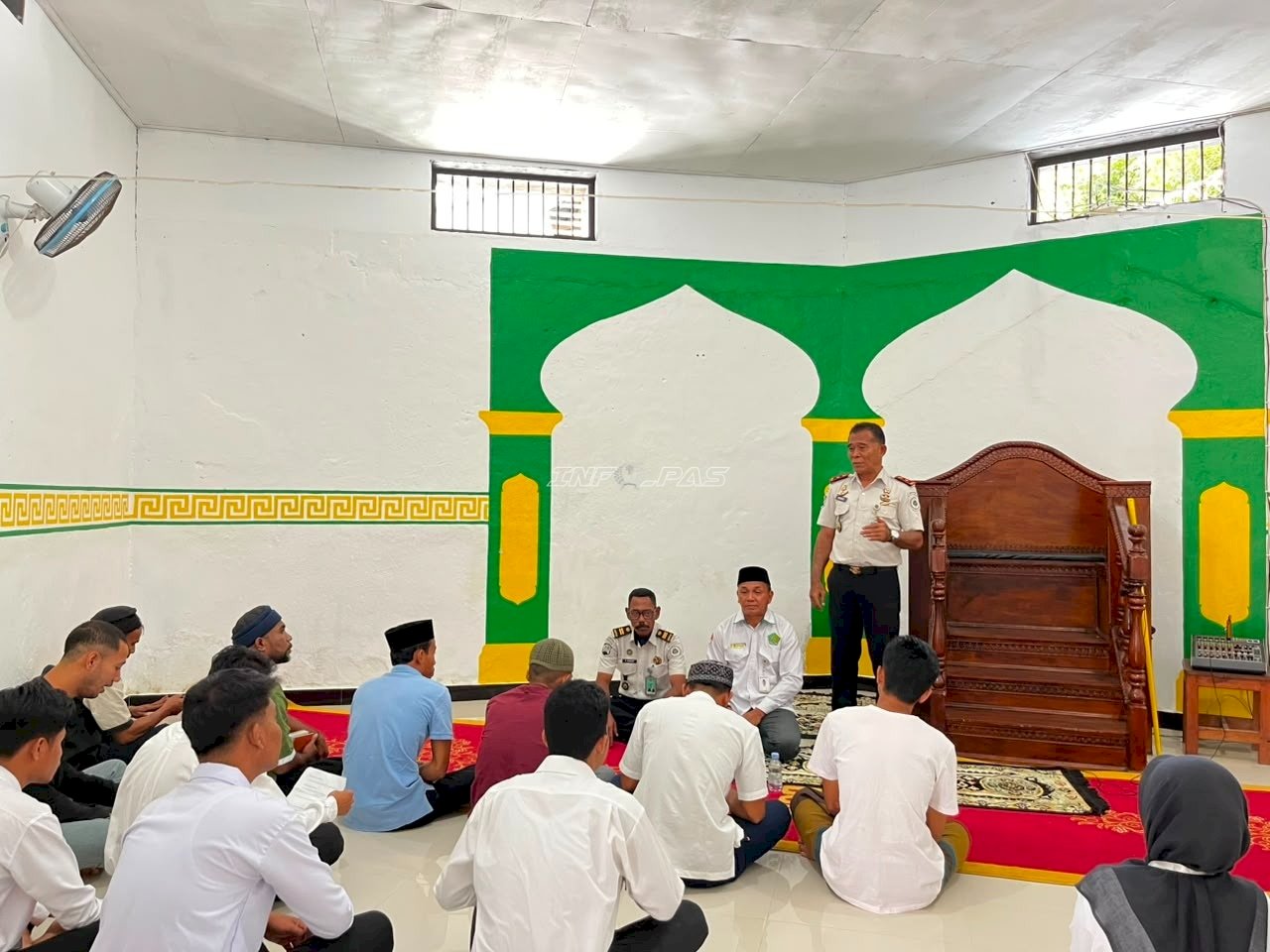 Bangun Kepribadian Warga Binaan, Lapas Bandanaira Perkuat Pembinaan Kerohanian