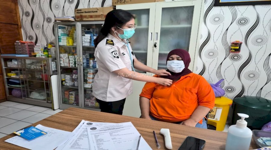 Rutan Rantau Pastikan Hak Kesehatan Warga Binaan dan Rutinkan Sapa Kasih 