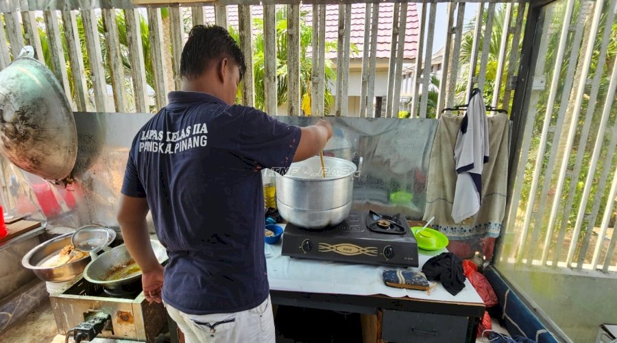  Warga Binaan Lapas Pangkalpinang Produksi Tew Fu Sui Khas Bangka