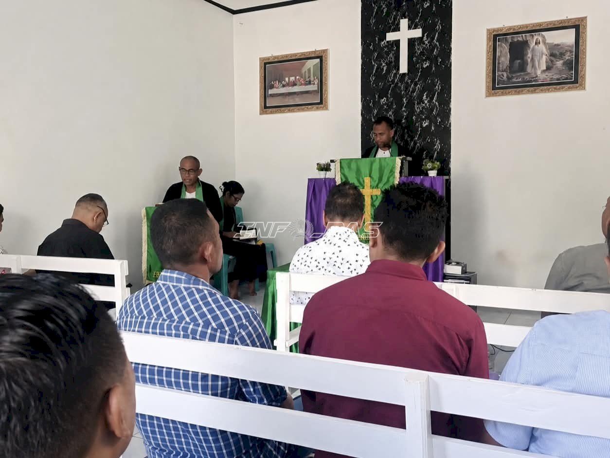 Ibadah Minggu dan Syukuran Remisi, Lapas Wahai Buka Harapan Baru