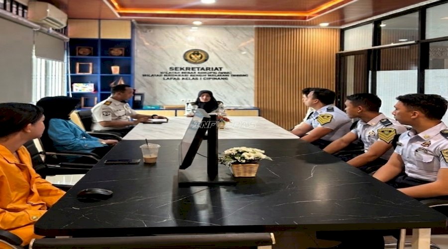 Lapas Kelas I Cipinang Perkuat SMART PAS, Dorong Mahasiswa Magang dan Taruna Jadi Mitra Pembelajaran
