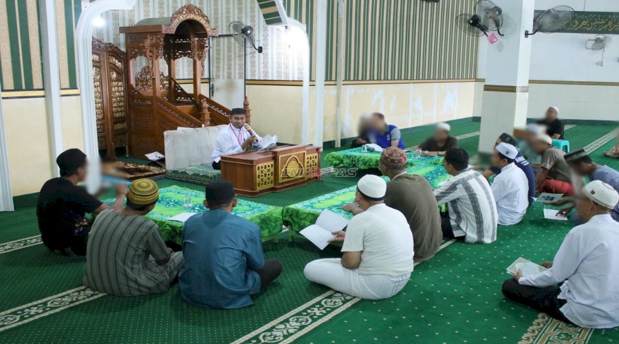 Kajian Islam di Masjid Baabut Taqwa Lapas Banjarmasin Bahas Kebesaran Nabi Muhammad saw.