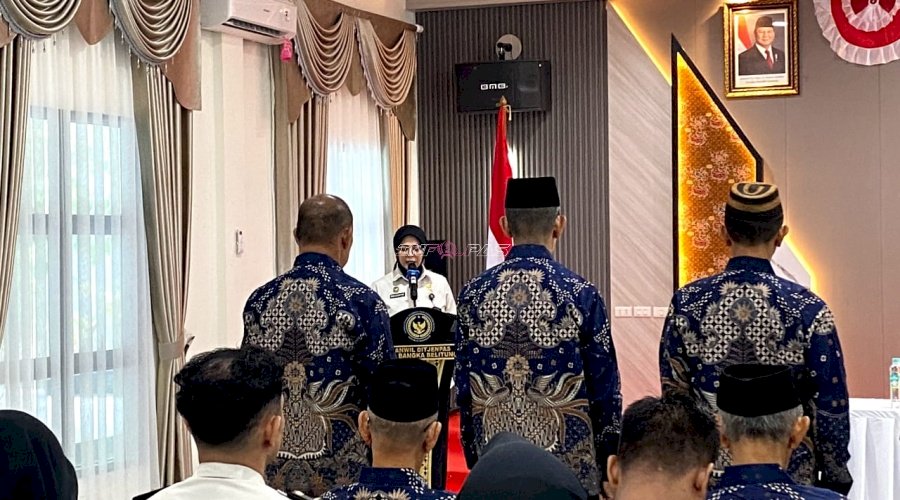 Kakanwil Ditjenpas Kep. Babel Kukuhkan P3I, Dorong Penguatan Silaturahmi dan Kontribusi Purnabakti