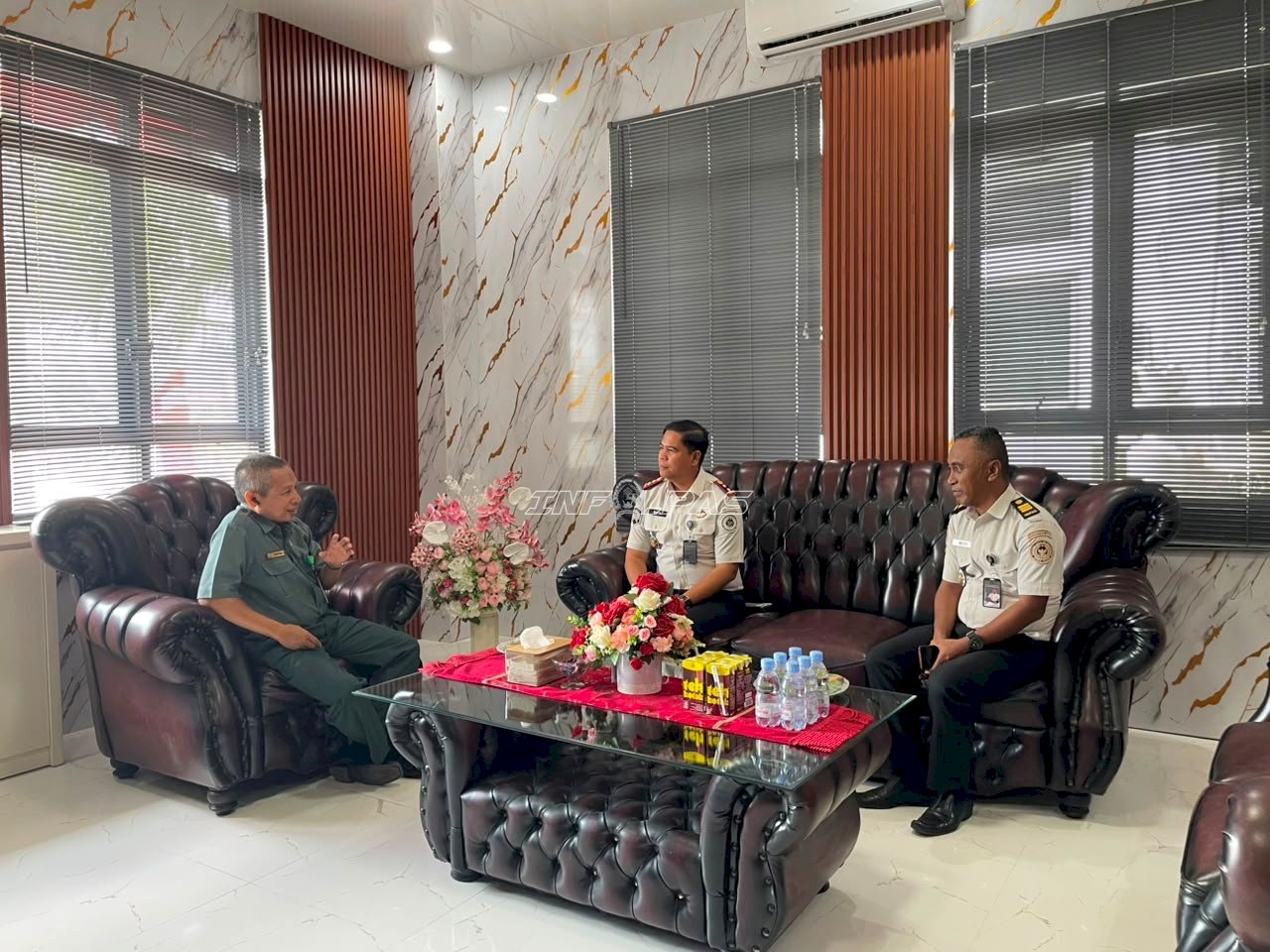 Perkuat Sinergi Penegakan Hukum, Karutan Ambon Kunjungi PN Ambon