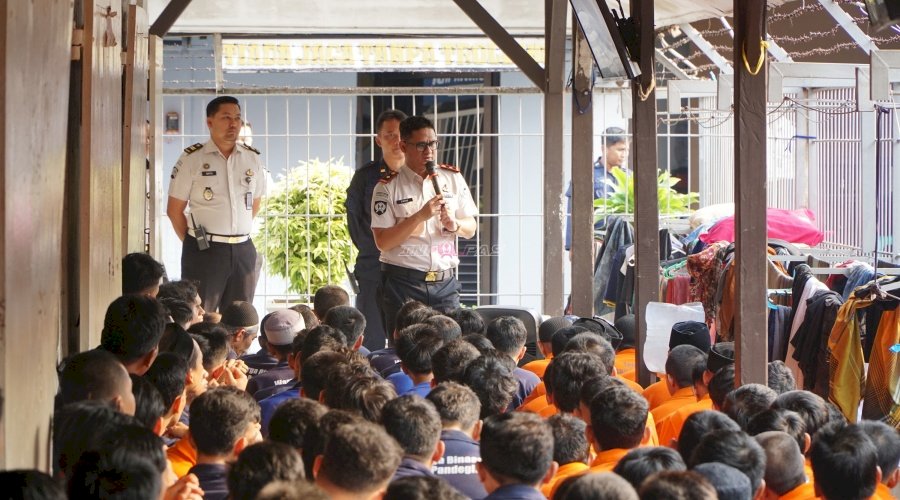 Sapa Warga Binaan Perkuat Komunikasi dan Pembinaan di Rutan Pandeglang