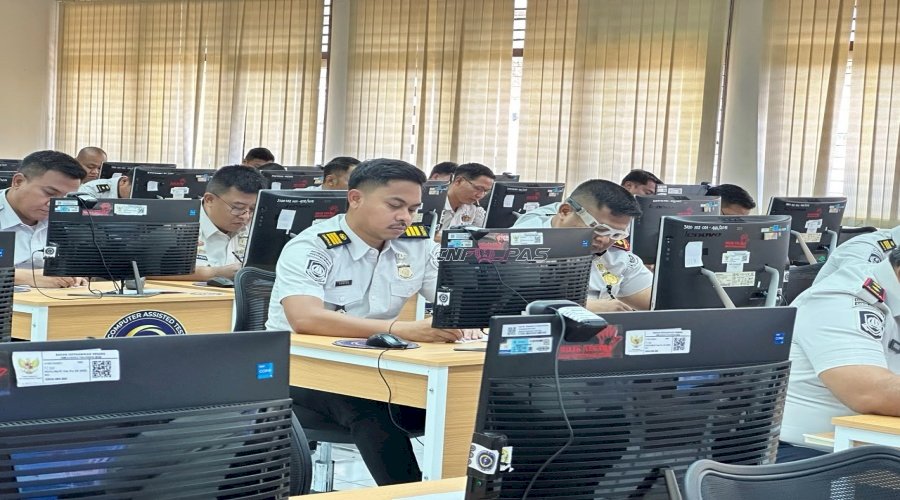 Dorong Pengembangan Talenta ASN, 70 Pegawai Pemasyarakatan dan Imigrasi Jateng Ikuti Uji Kompetensi ProASN