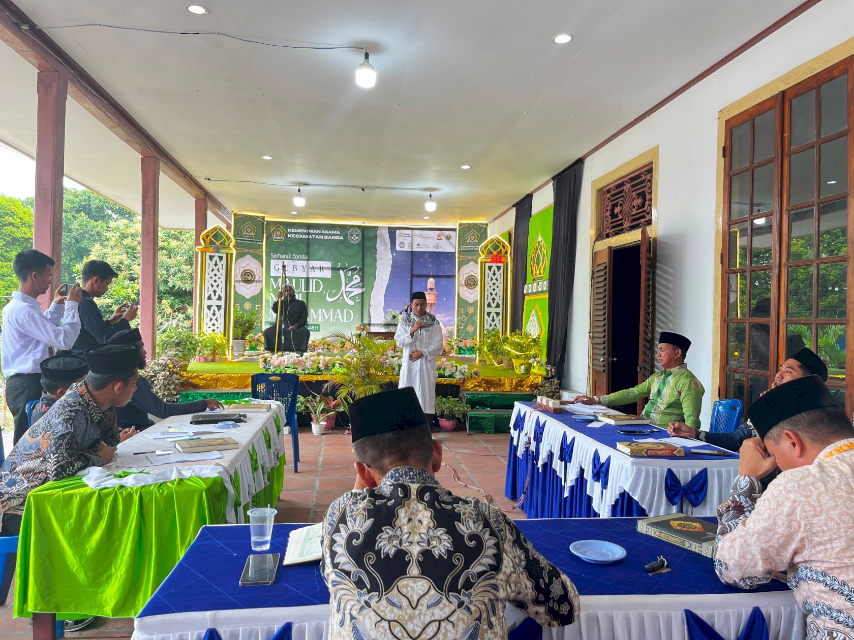 Semarak Maulid Nabi, Warga Binaan Lapas Bandanaira Unjuk Kemampuan dalam Lomba Antarkhatib  ‎