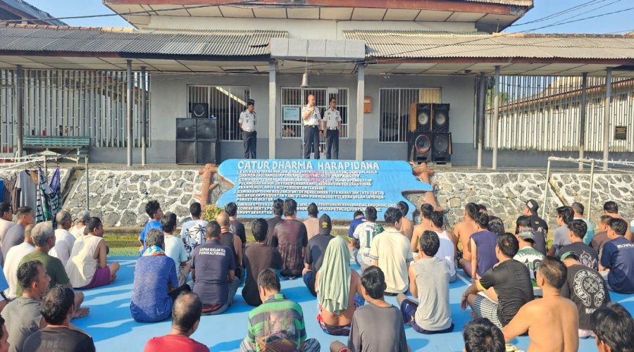 Awali Kepemimpinan, Kalapas Pangkalpinang Pastikan Layanan dan Pembinaan Berjalan Optimal