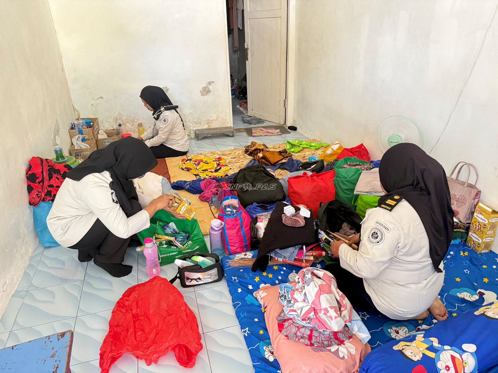 Jaga Stabilitas Keamanan, Lapas Namlea Tingkatkan Frekuensi Penggeledahan Blok Hunian