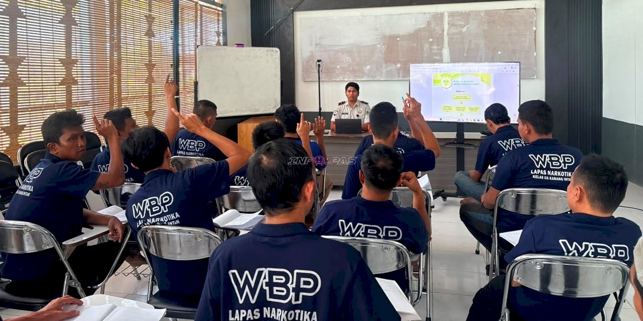 Warga Binaan Lapas Narkotika Karang Intan Pelajari Al-Qur’an dan Hadis dalam Pembelajaran Paket C