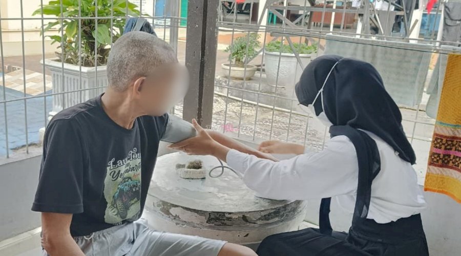 Rutan Pandeglang Lakukan Kontrol Kesehatan Keliling bagi Warga Binaan