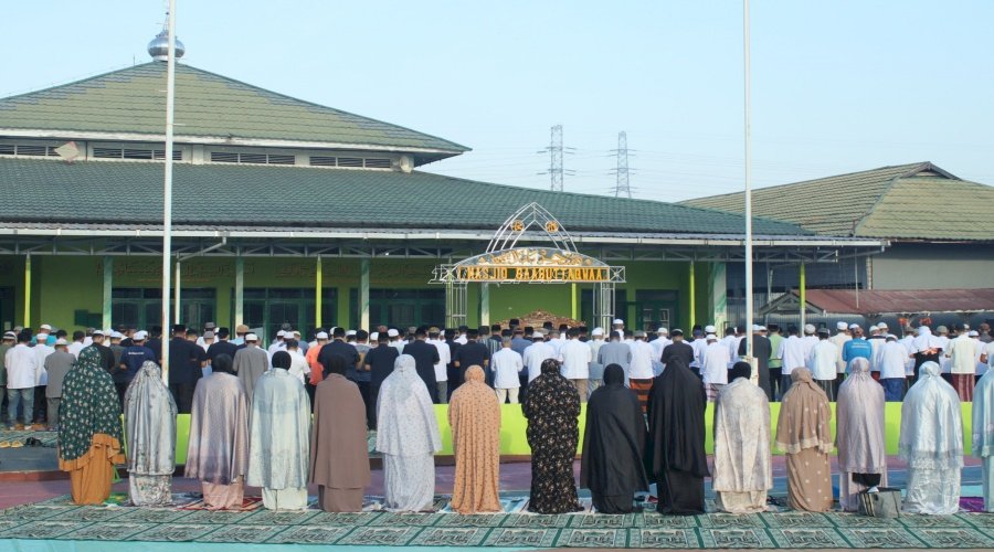 Lapas Banjarmasin Gelar Salat Istisqa di Tengah Kemarau dan Karhutla