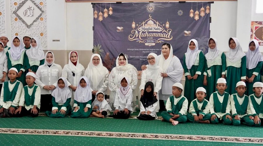 Peringati Maulid Nabi Muhammad saw., Pegawai Kemenimipas Teladani Sikap Peduli Sesama