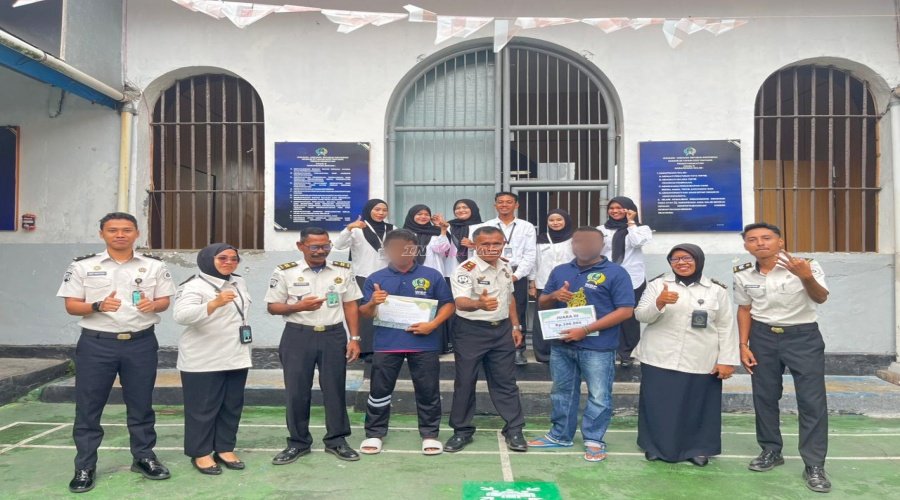 Warga Binaan Lapas Bandanaira Raih Juara III Lomba Antarkhatib