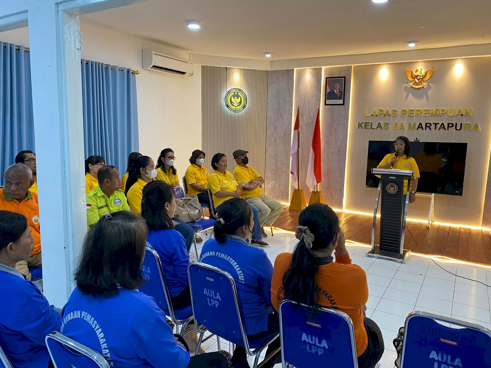 Lapas Perempuan Martapura Gandeng GPIB Effatha Beri Penguatan Rohani Warga Binaan