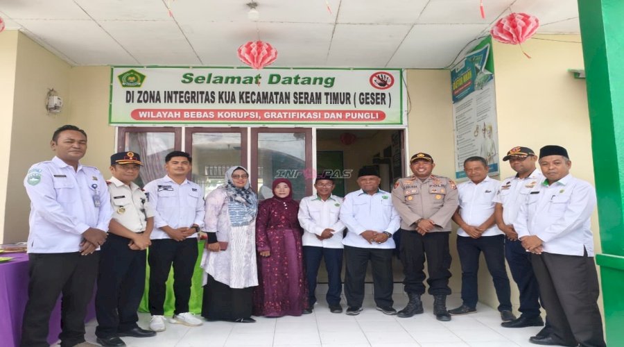 Lapas Geser Terus Perkuat Sinergi Pembinaan Warga Binaan dengan KUA Kec. Seram Timur