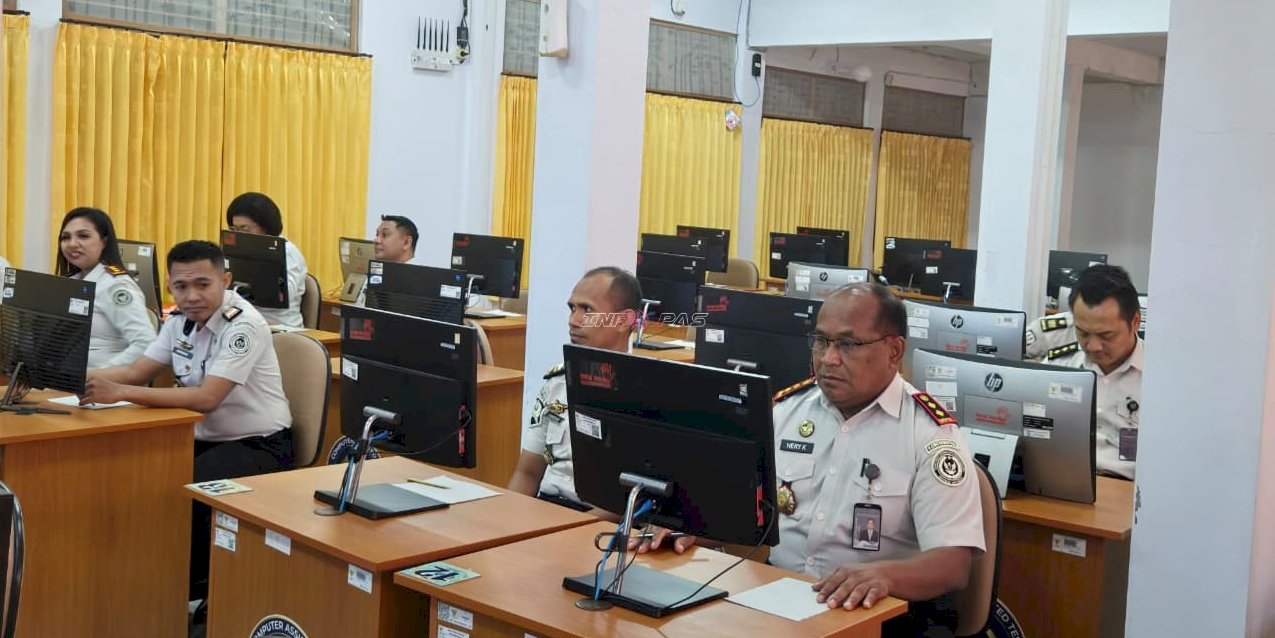 Perkuat Manajemen Talenta, Kalapas Piru dan Sejumlah Pejabat Ikuti Uji Kompetensi ProASN