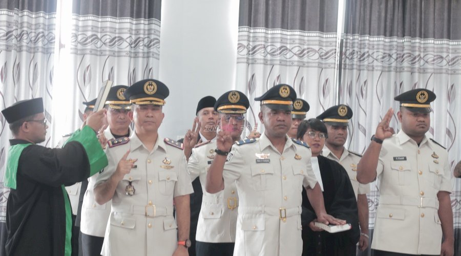Perkuat Organisasi dan Kesinambungan Layanan, Kakanwil Ditjenpas Papua Barat Lantik 11 Pejabat Baru