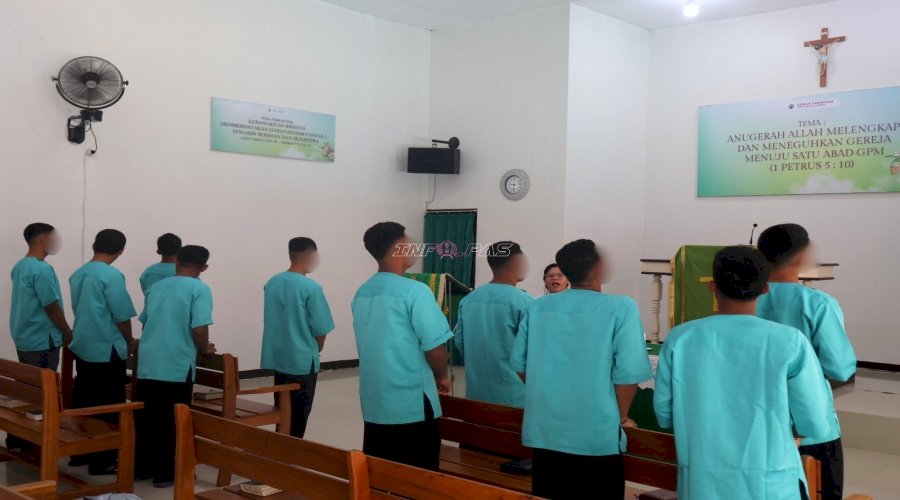 LPKA Ambon Tumbuhkan Harapan Anak Binaan melalui Pembinaan Keagamaan