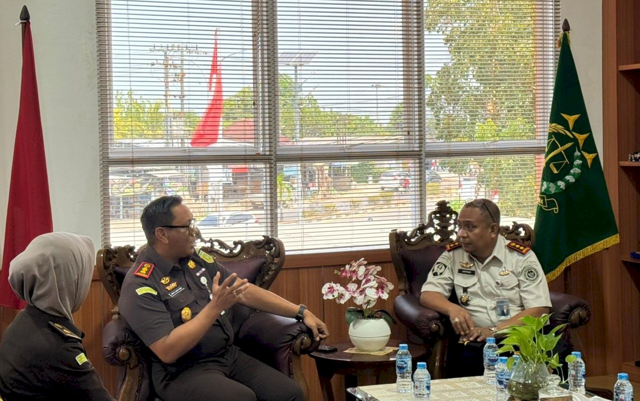 Kunjungan Kerja Perdana, Kalapas Sungailiat Sambangi Kajari Bangka