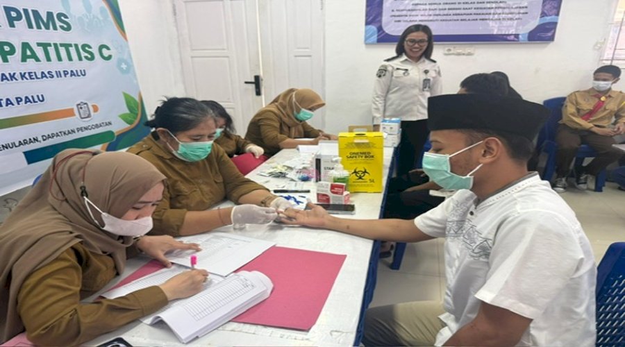 LPKA Palu Gandeng Dinkes Kota Palu, 41 Anak Binaan Jalani Screening HIV/AIDS dan Hepatitis C