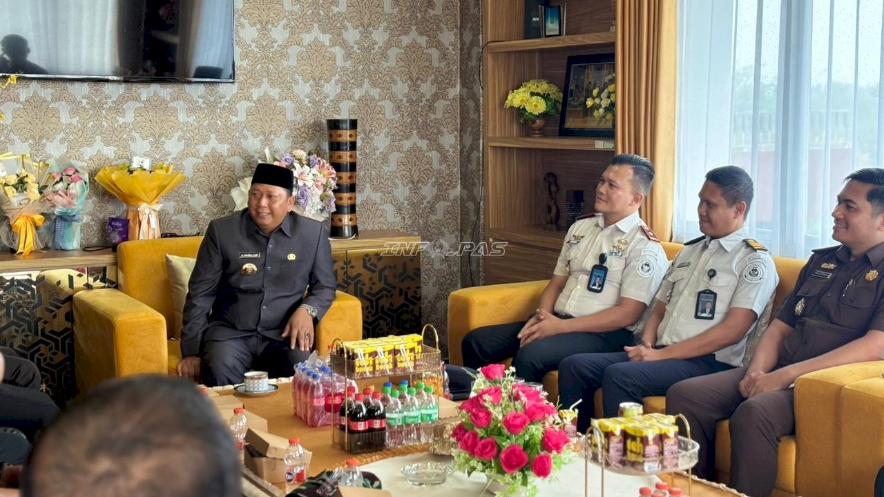 Perkuat Sinergi Antarinstansi, Karutan Marabahan Silaturahmi dengan Ketua DPRD Barito Kuala
