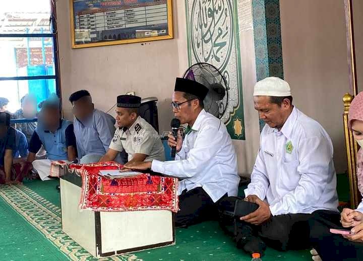 Rutan Marabahan Gandeng Kemenag Batola Bina Akidah Akhlak Warga Binaan