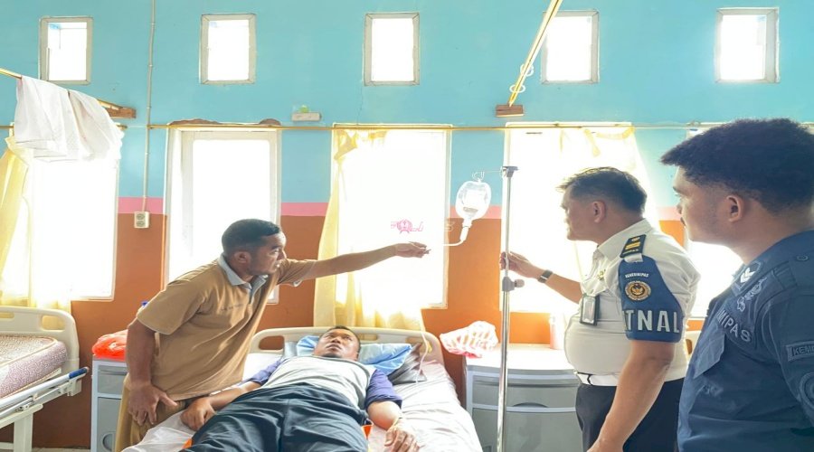 Perkuat Layanan SAPA-BINA, Lapas Wahai Rujuk Warga Binaan Sakit ke Puskesmas Perawatan Wahai