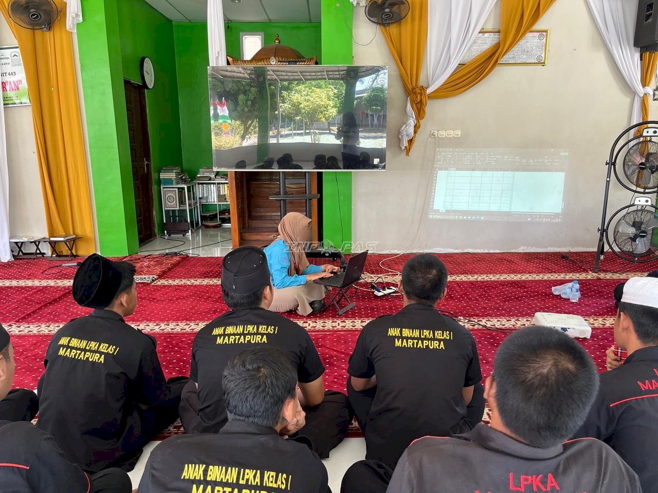 Perkuat Pendidikan Anak Binaan, LPKA Martapura Gandeng PKBM Insan Sekumpul