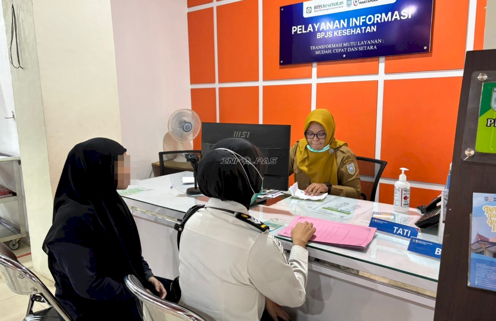 Pastikan Kesehatan Terjaga, Lapas Perempuan Martapura Rujuk Warga Binaan ke RSUD Ratu Zalecha