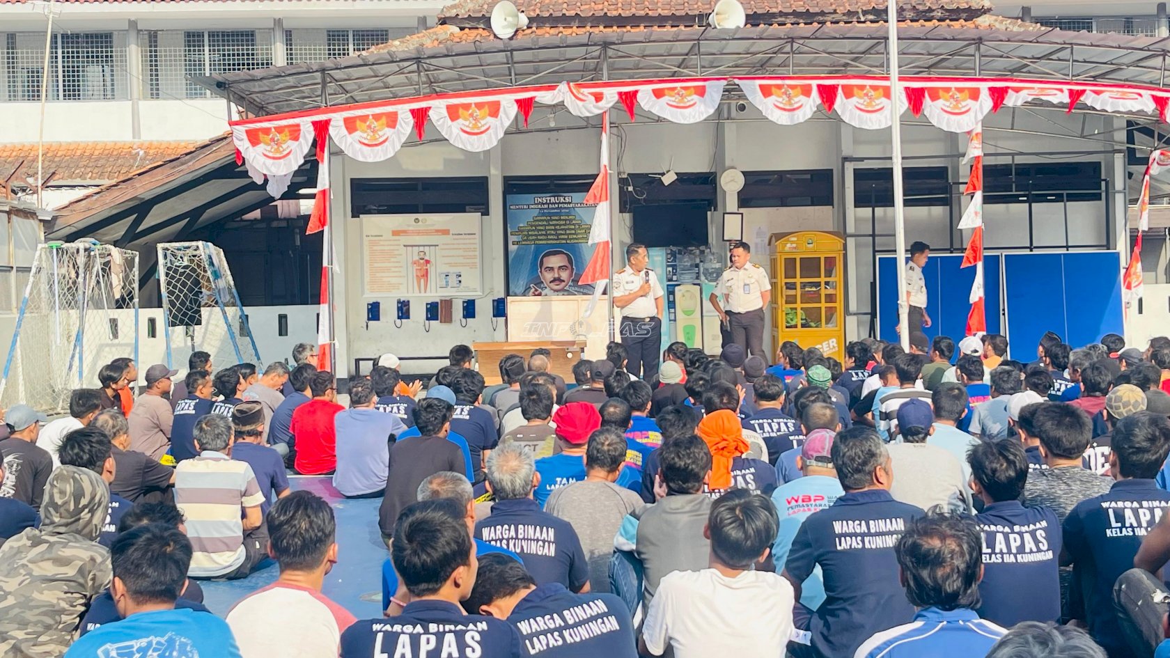 Sapa Warga Binaan, Kalapas Kuningan Perkuat Komitmen Lapas Bersih Pelanggaran