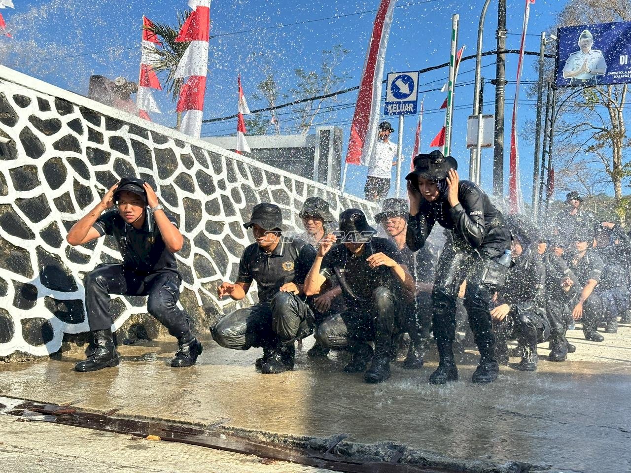 Ditempa Medan, Dibentuk Karakter, 375 CPNS Penjaga Tahanan Ikuti Pembaretan di Nusakambangan