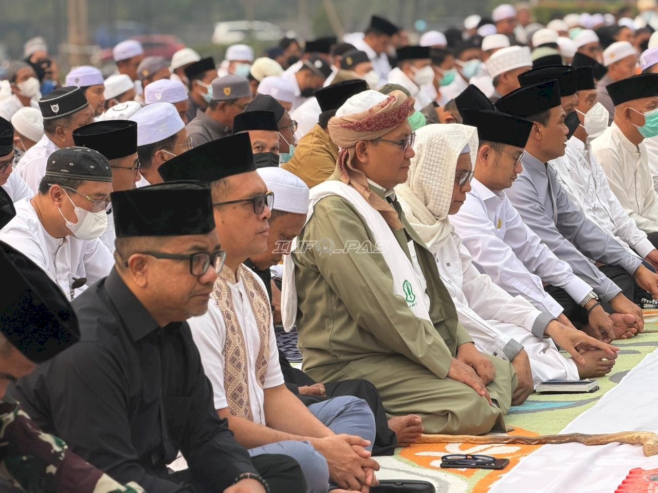 LPKA Palangka Raya Ikuti Salat Istisqa dan Doa Bersama Hadapi Kabut Asap