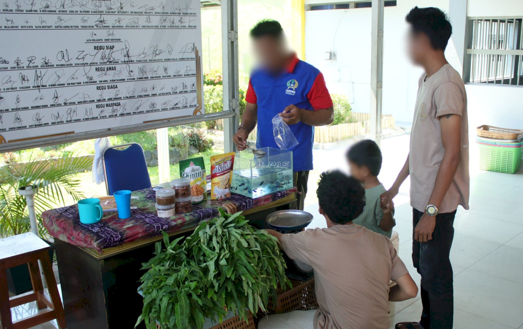 Hasil Pertanian hingga Kerajinan Warga Binaan Lapas Banjarmasin Dipajang di Stan UMKM