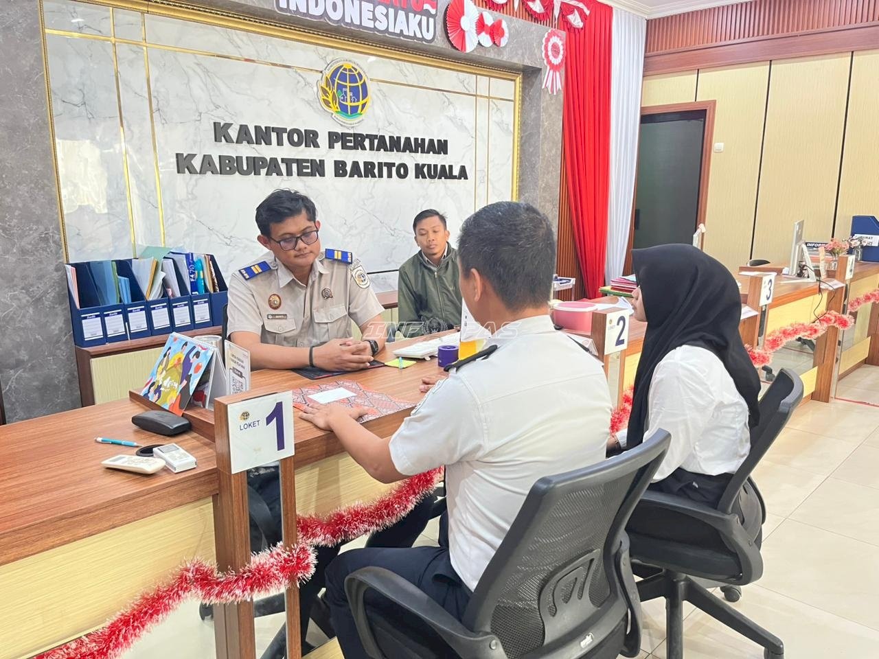 Tertib Kelola Aset Negara, Rutan Marabahan Koordinasi Sertifikat Tanah dengan Kantor Pertanahan