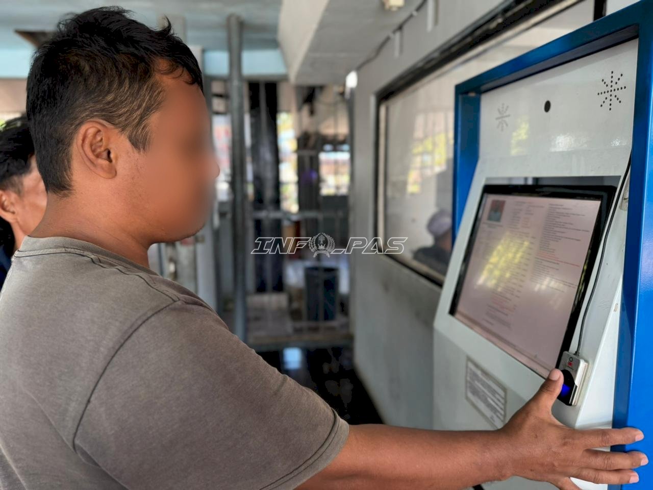 Self Service Beri Kemudahan Warga Binaan Lapas Narkotika Karang Intan Akses Informasi