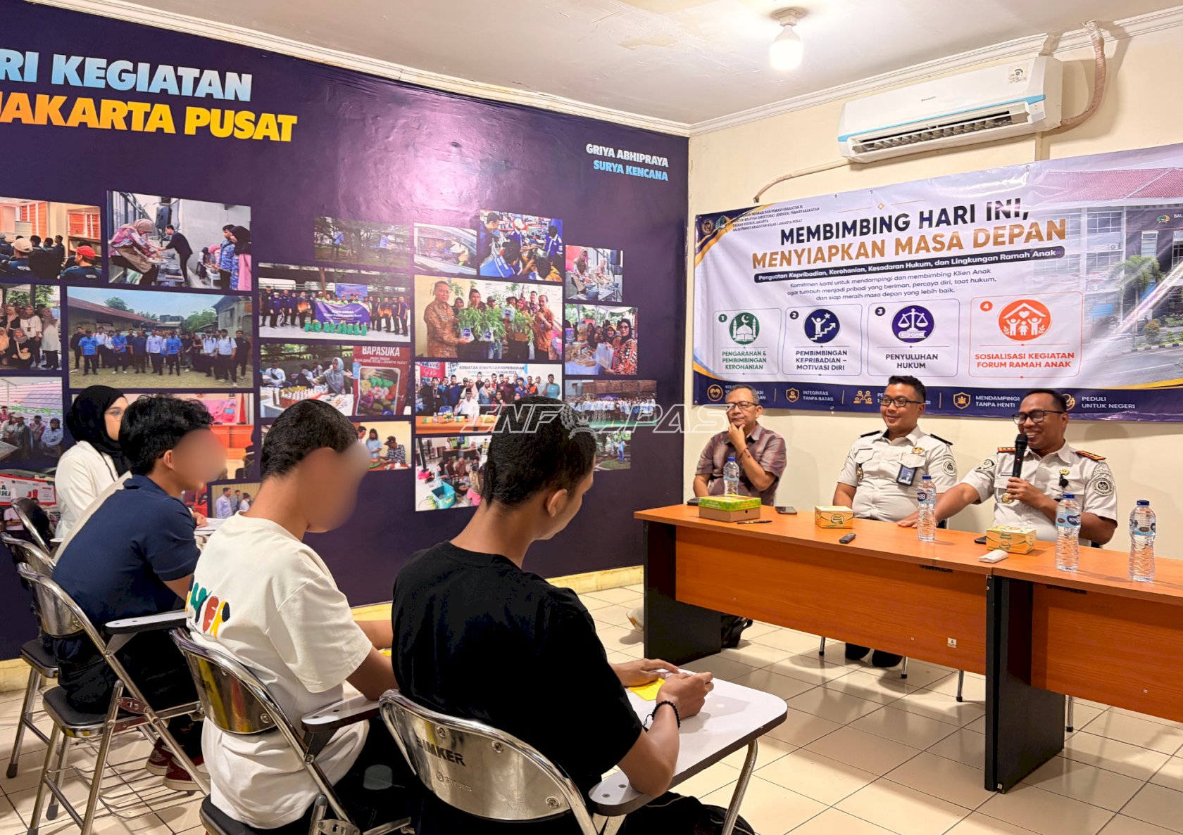 Bapas Jakpus Ajak Klien Anak Kenali Diri, Taat Hukum, dan Berani Menatap Masa Depan