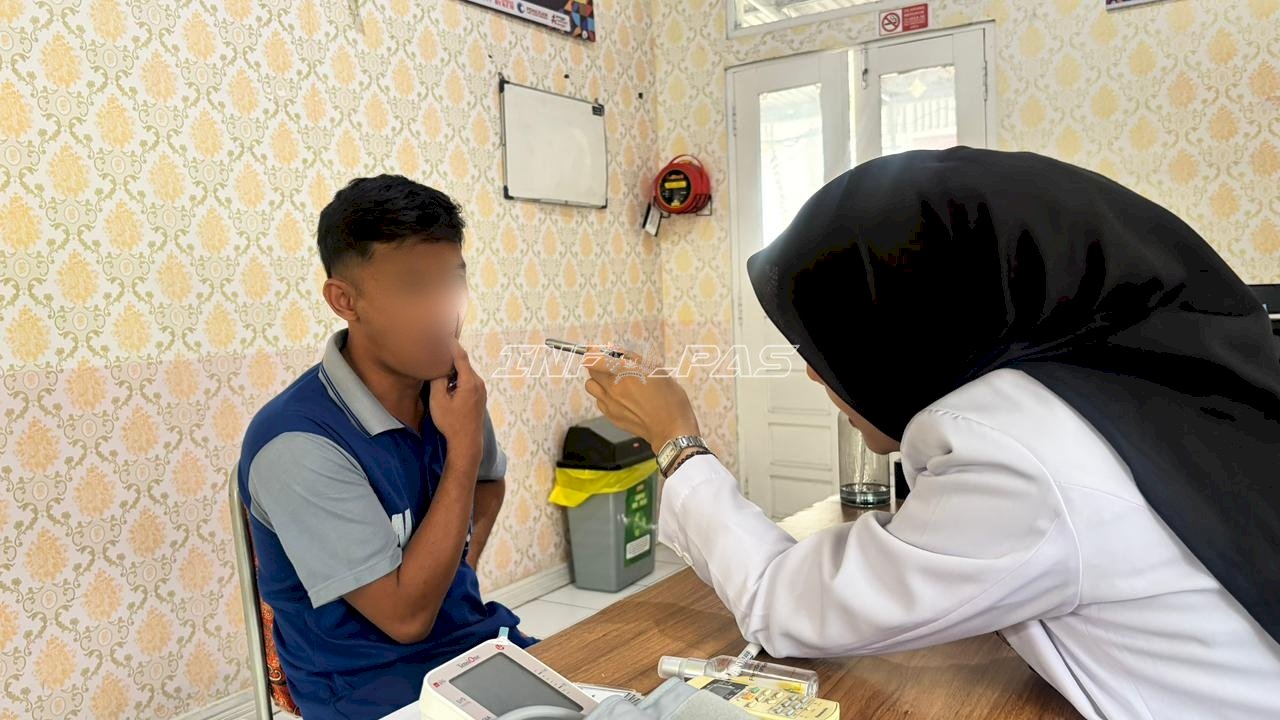 Penuhi Hak Warga Binaan, Lapas Tanjung Rutin Beri Layanan dan Edukasi Kesehatan