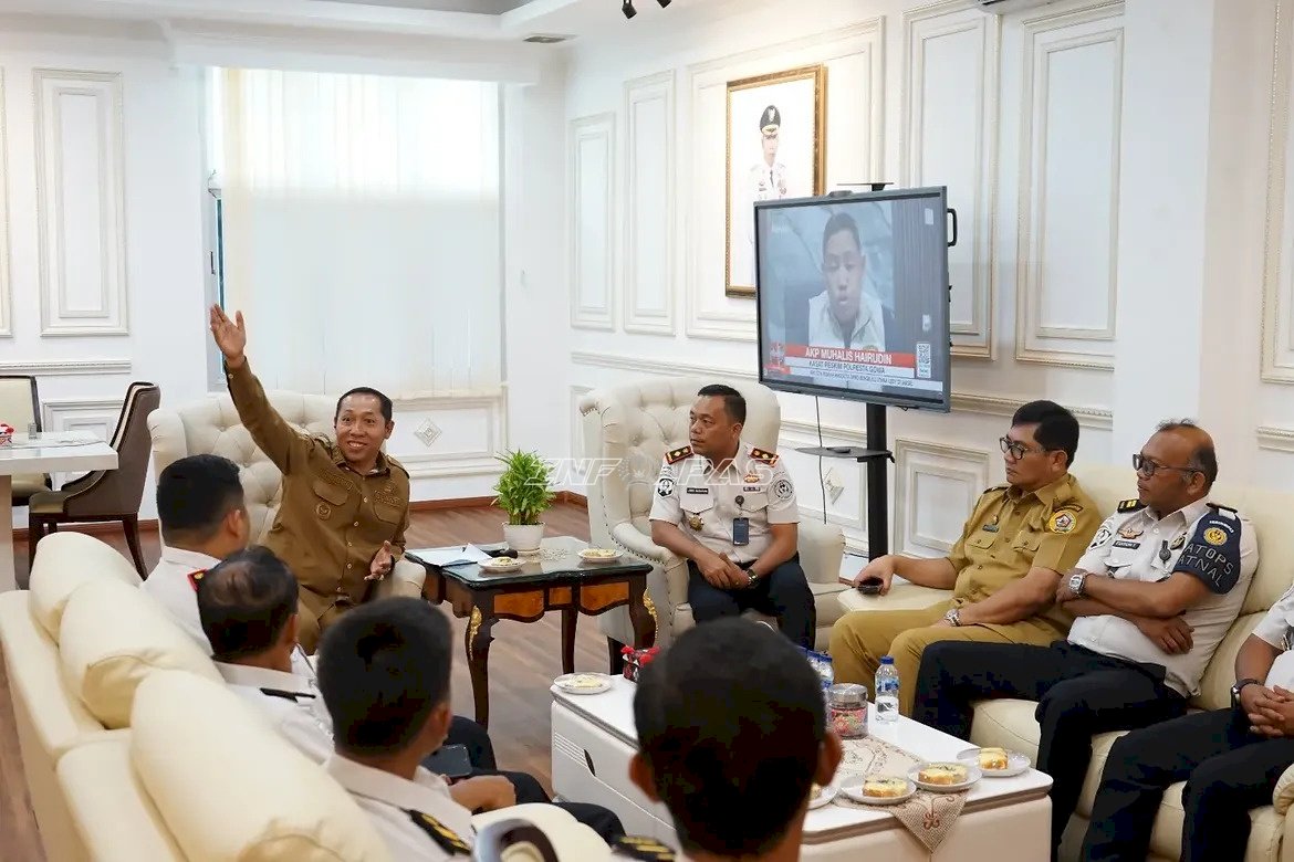 Perkuat Sinergi Pengamanan dan Pembinaan, Rutan Tarutung Sambangi Bupati Tapanuli Utara