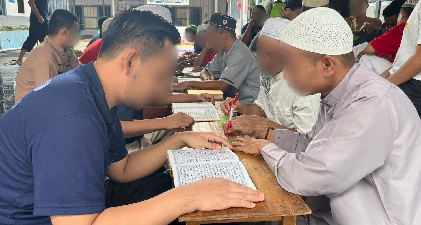 Perkuat Iman dan Takwa, Warga Binaan Rutan Kandangan Ikuti Pembinaan Keagamaan