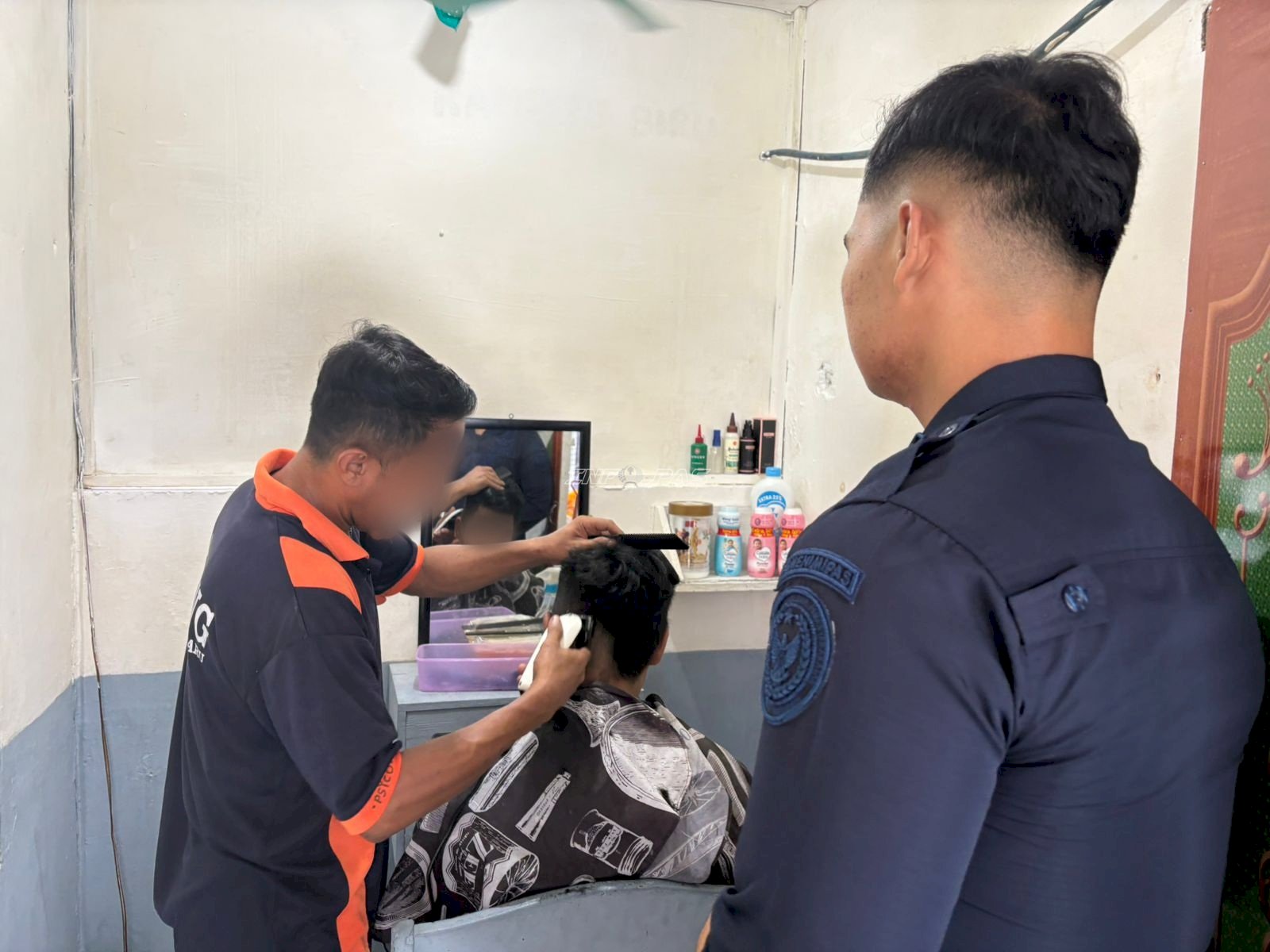 Lapas Kotabaru Asah Keterampilan dan Persiapkan Kemandirian Warga Binaan melalui Barbershop