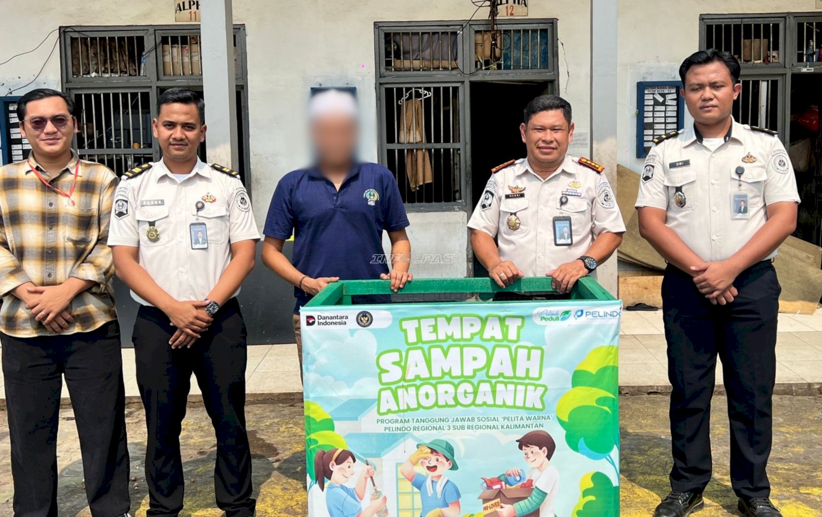 Lapas Banjarmasin Bangun Budaya Peduli Lingkungan dari Pemilahan Sampah
