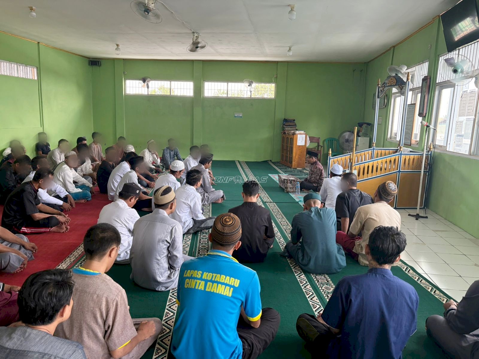 Lapas Kotabaru Bangun Karakter Warga Binaan melalui Pembinaan Keagamaan Berkelanjutan