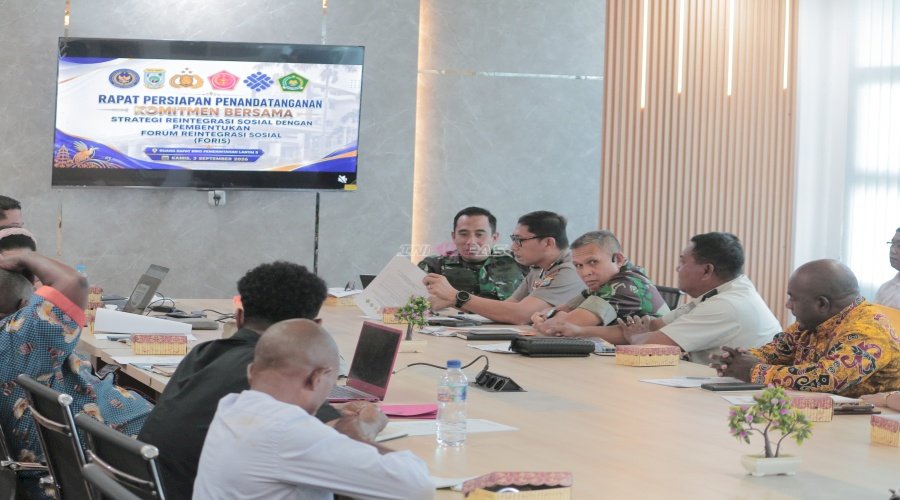 FORIS Jadi Jembatan Reintegrasi, Pemasyarakatan Papua Barat Perkuat Kolaborasi agar Klien Pemasyarakatan Diterima Masyarakat